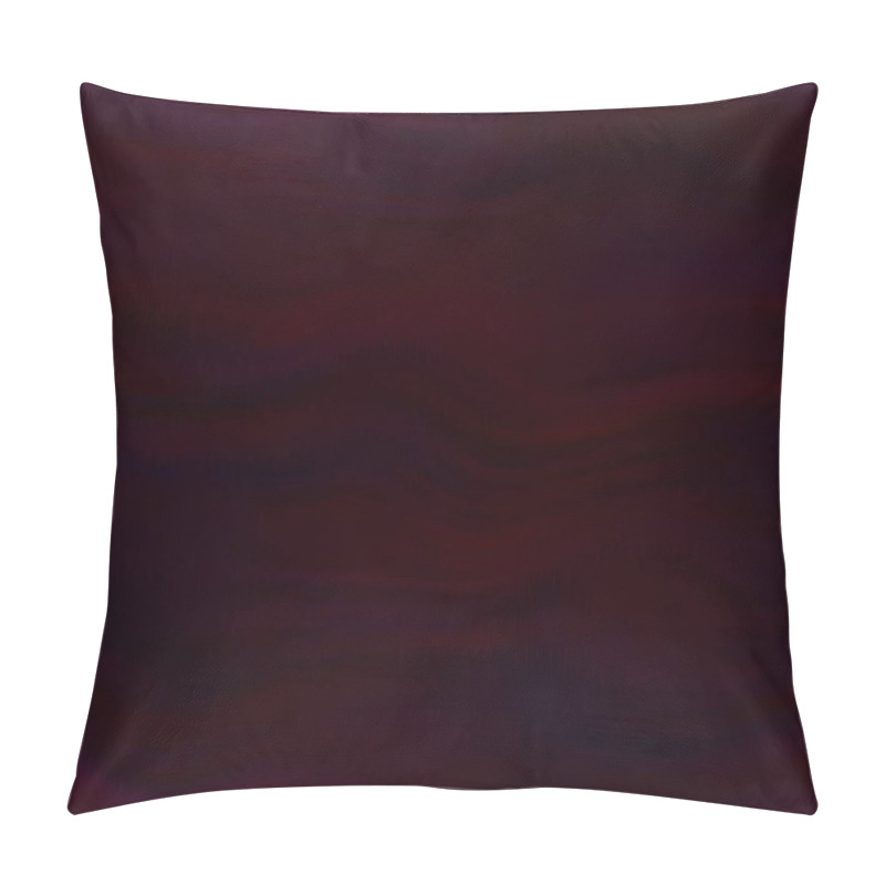 Personality  Blurry Silk Dark Moody Tie Dye Texture Background. Wavy Irregular Bleeding Wave Seamless Pattern. Athmospheric Ombre Distorted Watercolor Effect. Space Dyed All Over Print Pillow Covers