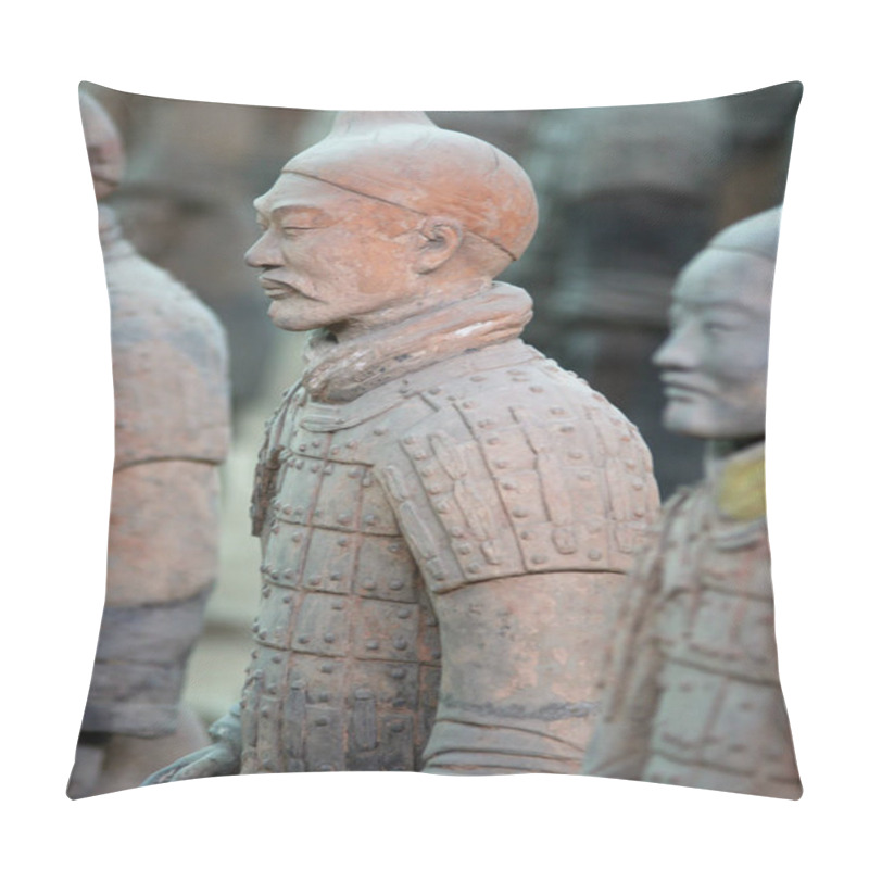 Personality  The Museum Of Terra-cotta Warriors And Horses Of Qin Shihuang (Xian - China) Pillow Covers