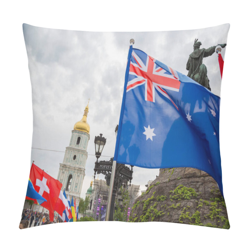 Personality  Eurovision Song Contest  Fan Zone Pillow Covers