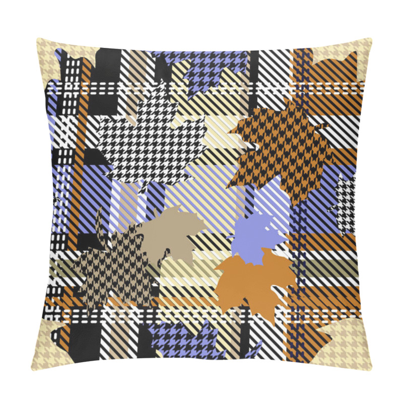 Personality  Falling Maple Leaves.  Pillow Covers