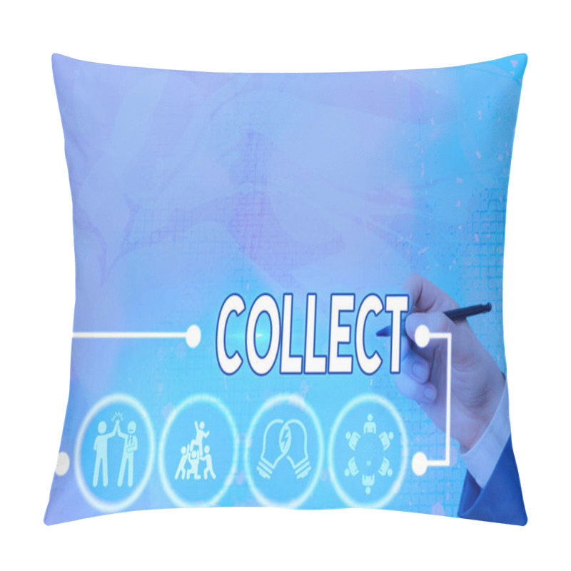 Personality  Word Writing Text Collect. Business Concept For Gathering Or Bringing Something Together To Get Things In One Place. Pillow Covers