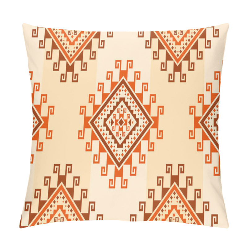 Personality  Geometric Ethnic Oriental Seamless Pattern Traditional. Fabric Aztec Pattern Background. Indian Style. Design For Wallpaper, Illustration, Fabric, Clothing, Carpet, Textile, Batik, Embroidery. Pillow Covers