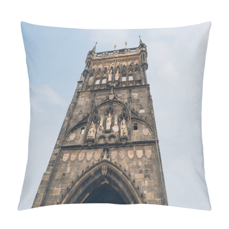 Personality  Bridge Tower Of The Famous Charles Bridge In Prague, Czech Republic Pillow Covers