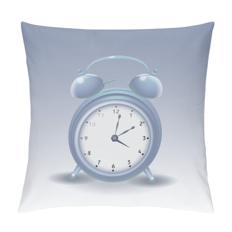 Personality  Vector Design Of Alarm Clock Pillow Covers