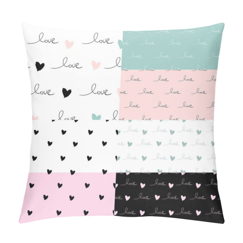 Personality  Romantic Seamless Pattern Pillow Covers