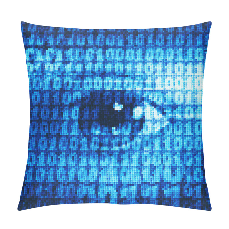 Personality  Binary Eye Pillow Covers