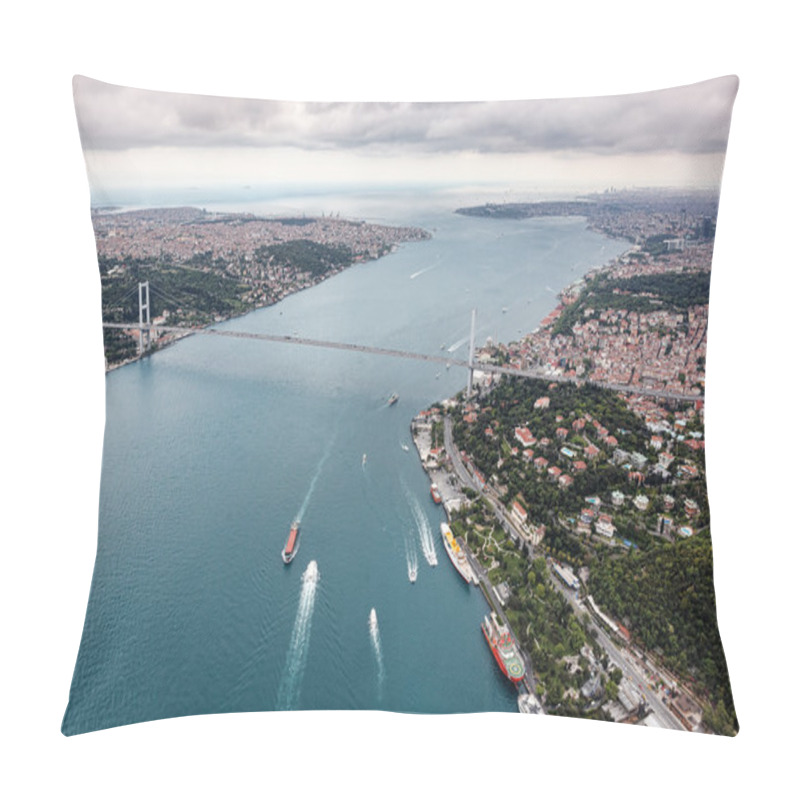 Personality  Istanbul And Bosphorus Bridge Pillow Covers