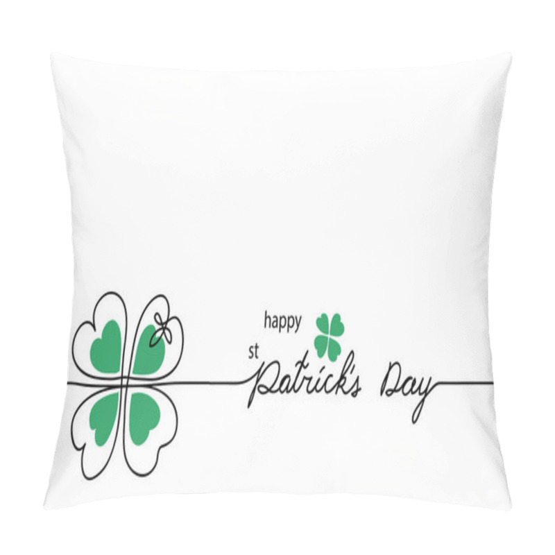 Personality  Happy St. Patricks Day Pillow Covers