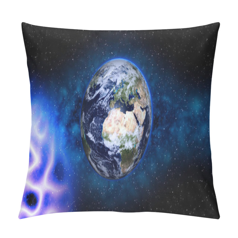 Personality  Planet Earth In Space. Pillow Covers