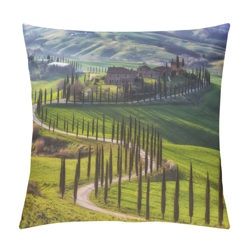 Personality  Magical Journey Fields Of Tuscany Pillow Covers