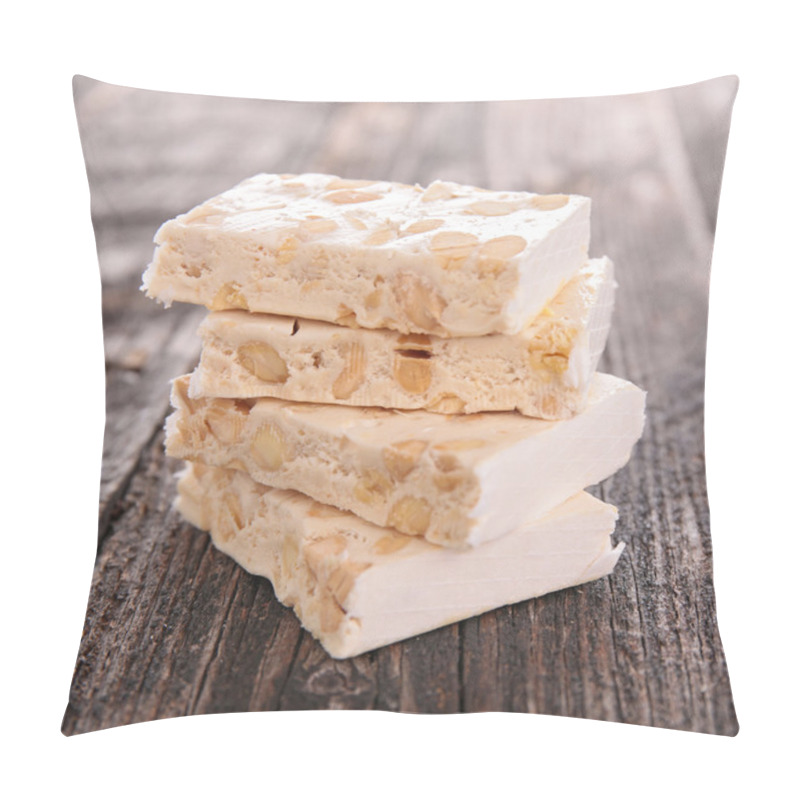 Personality  Nougat With Nuts Pillow Covers