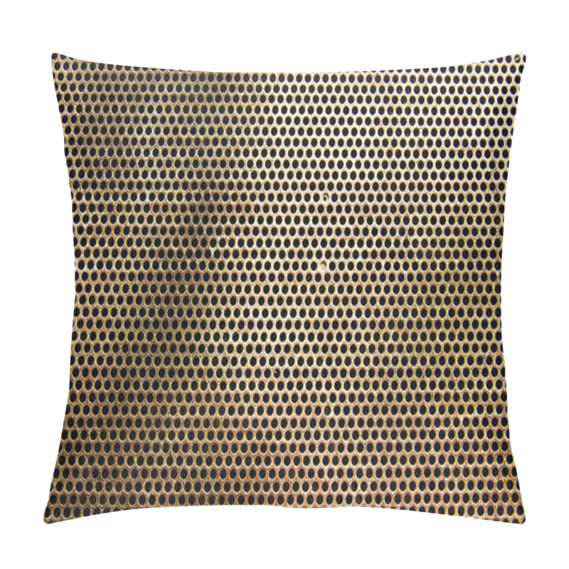 Personality  Rusty Metal Plate Texture Background Pillow Covers