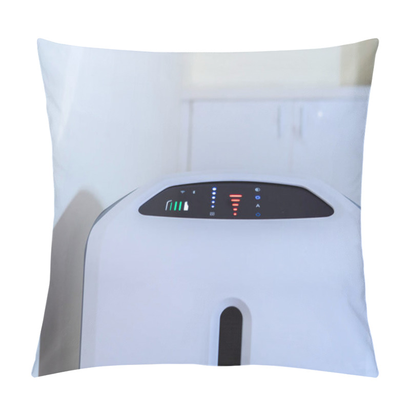 Personality  Air Purifier In Bed Room. Air Cleaner Removing Fine Dust In Hous Pillow Covers