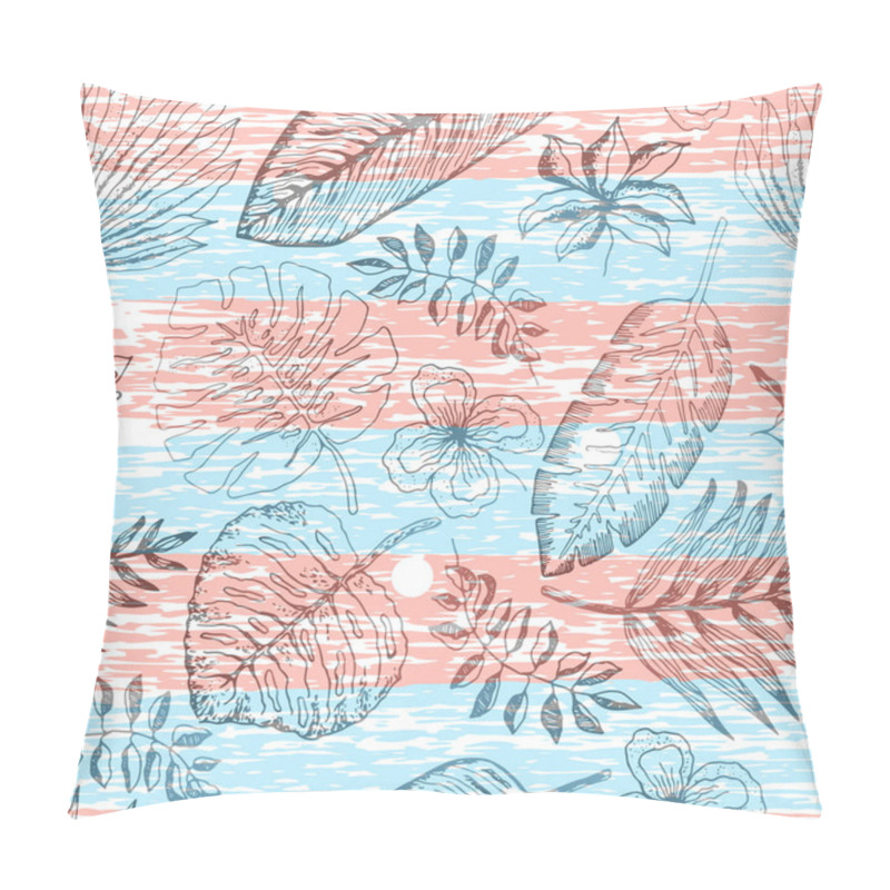 Personality  Tender Pattern With Silver Leaves And Flowers Pillow Covers