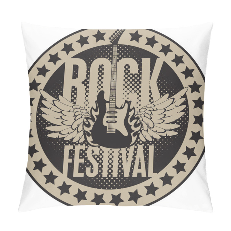 Personality  Rock Festival Pillow Covers