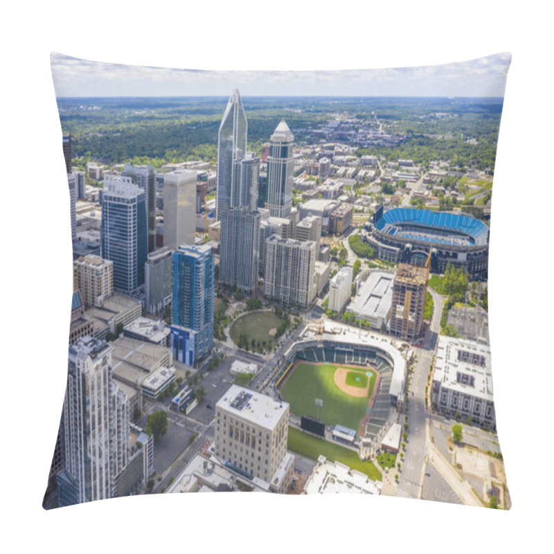 Personality  April 26, 2020 - Charlotte, North Carolina, USA: Charlotte Is The Most Populous City In The U.S. State Of North Carolina. Located In The Piedmont, It Is The 16th-most Populous City In The United States. Pillow Covers