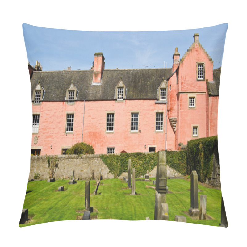 Personality  Abbot House From Dunfermline Abbey Cemetery, Fife, Scotland Pillow Covers