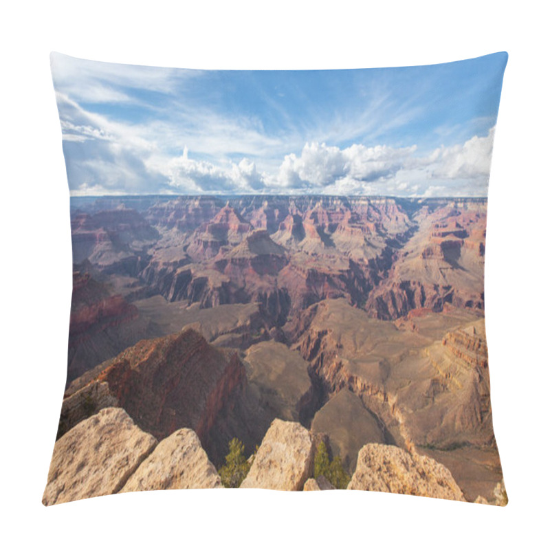 Personality  Travel In Grand Canyon, Scenic View Panorama Landscape, Arizona, USA Pillow Covers