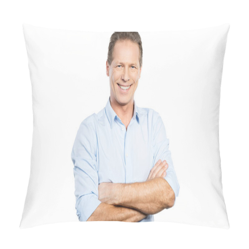 Personality  Happy Young Man In Shirt Pillow Covers