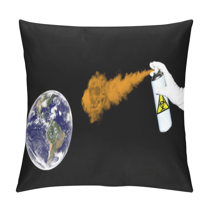 Personality  Biohazard Threat Pillow Covers