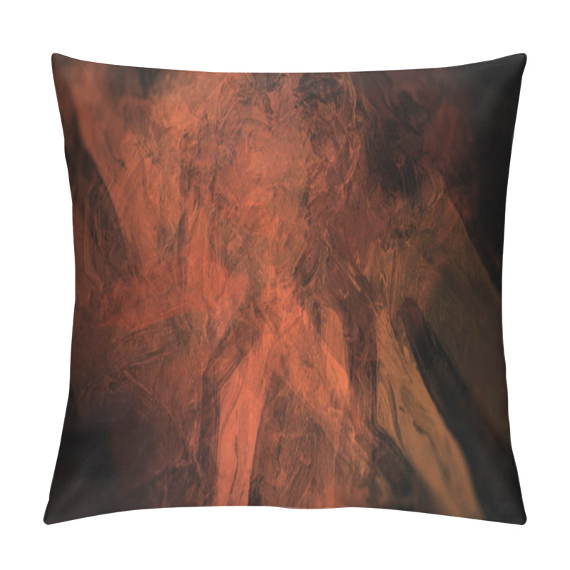 Personality  Abstract Geologic Rocks, Nature Texture Digital Painting  Pillow Covers