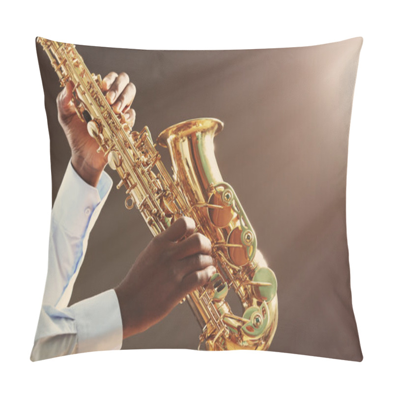 Personality  African American Jazz Musician  Pillow Covers