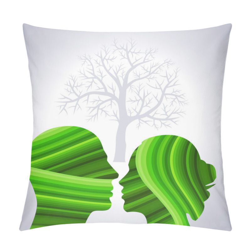 Personality  Save Greenery Concept Pillow Covers