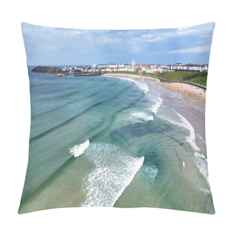 Personality  Portrush Beach Atlantic Ocean North Coast Co Antrim Northern Ireland  Pillow Covers