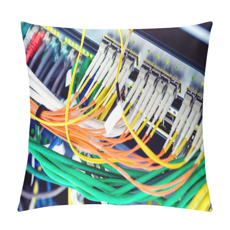 Personality  Optical And Ethernet Switches Pillow Covers