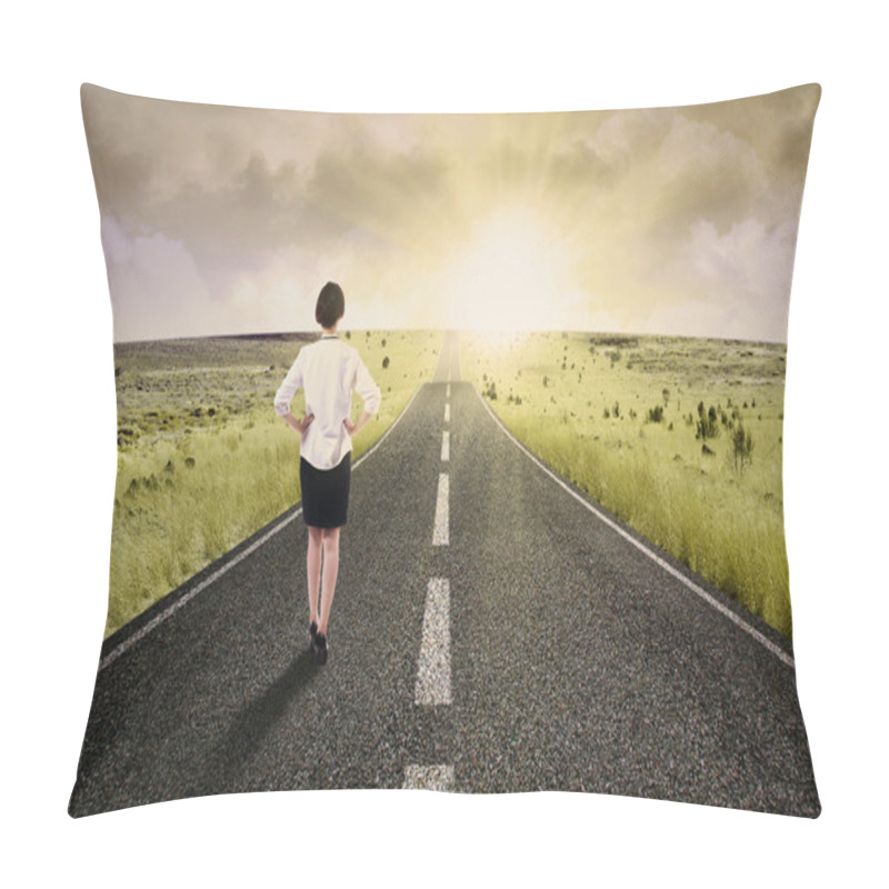 Personality  Long Business Trip For Success Pillow Covers