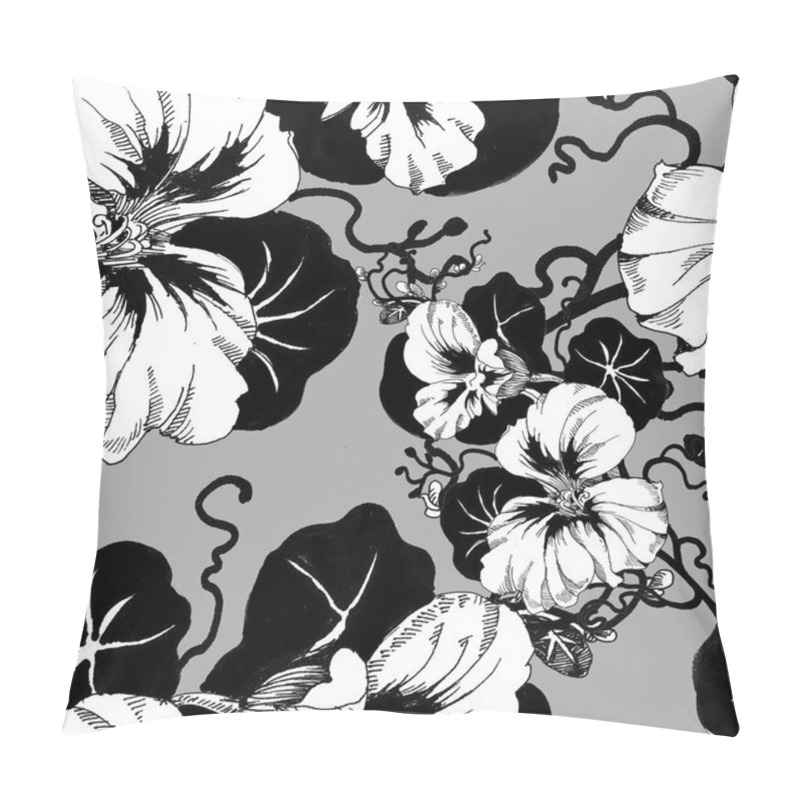 Personality  Summer Garden Blooming Flowers Pillow Covers