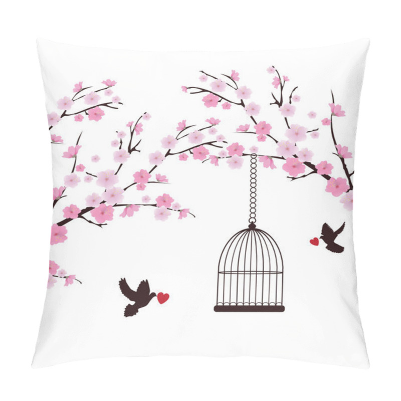 Personality  Cherry Blossom Pillow Covers