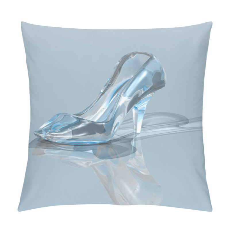 Personality  Woman Glass Slipper Pillow Covers