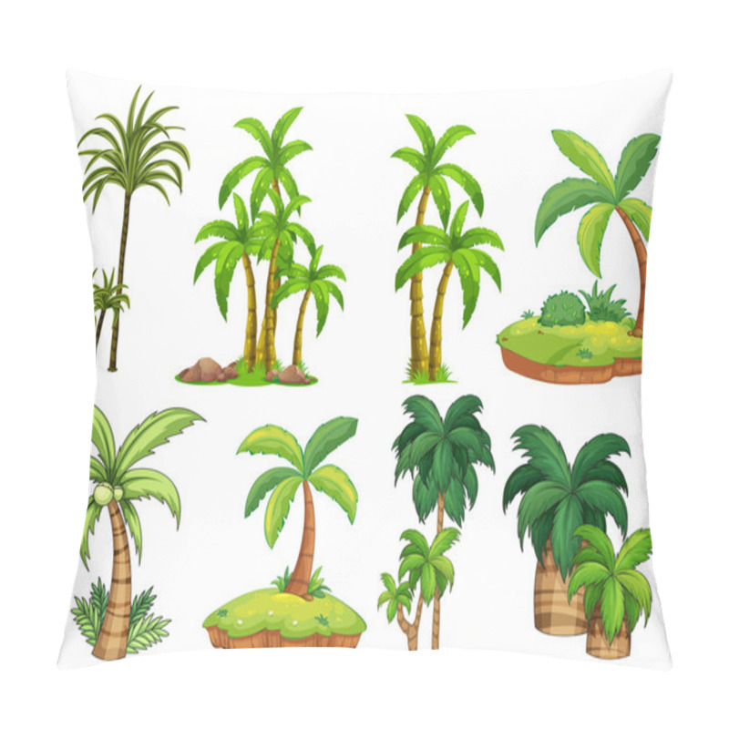 Personality  Palm Trees Pillow Covers