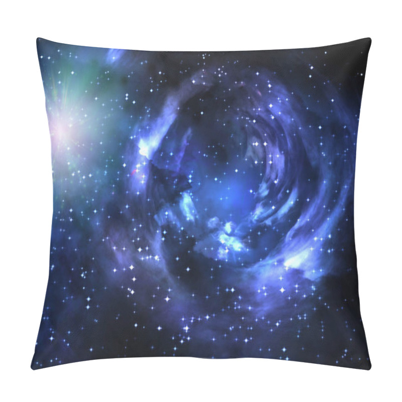 Personality  Deep Space. Worm Hole Pillow Covers