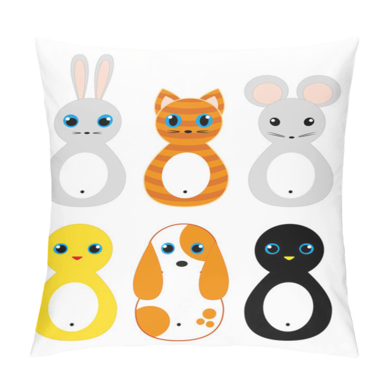 Personality  Set Of Pets Pillow Covers