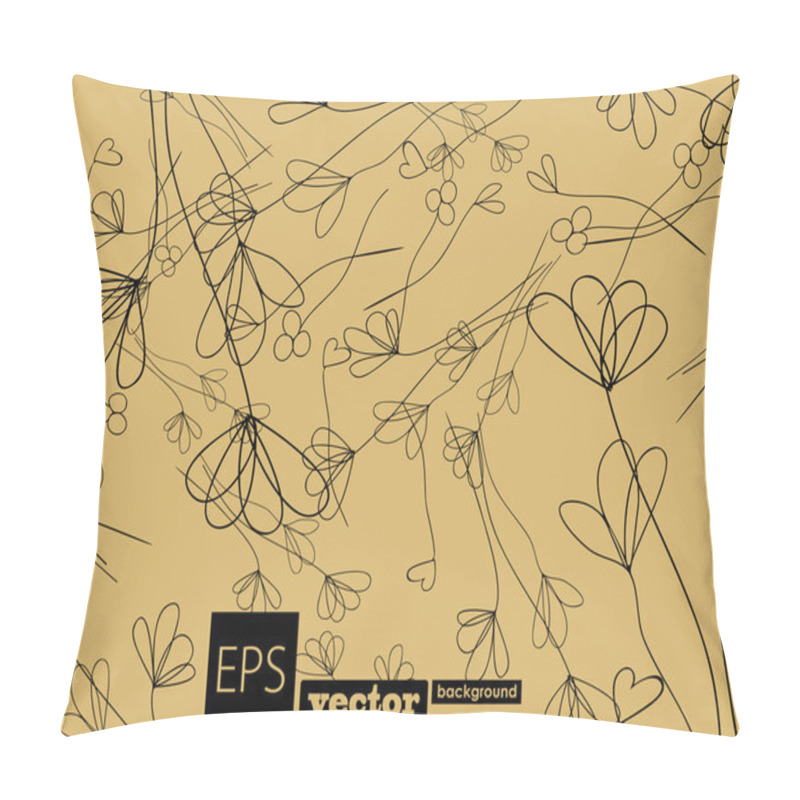 Personality  Flora Background Pillow Covers