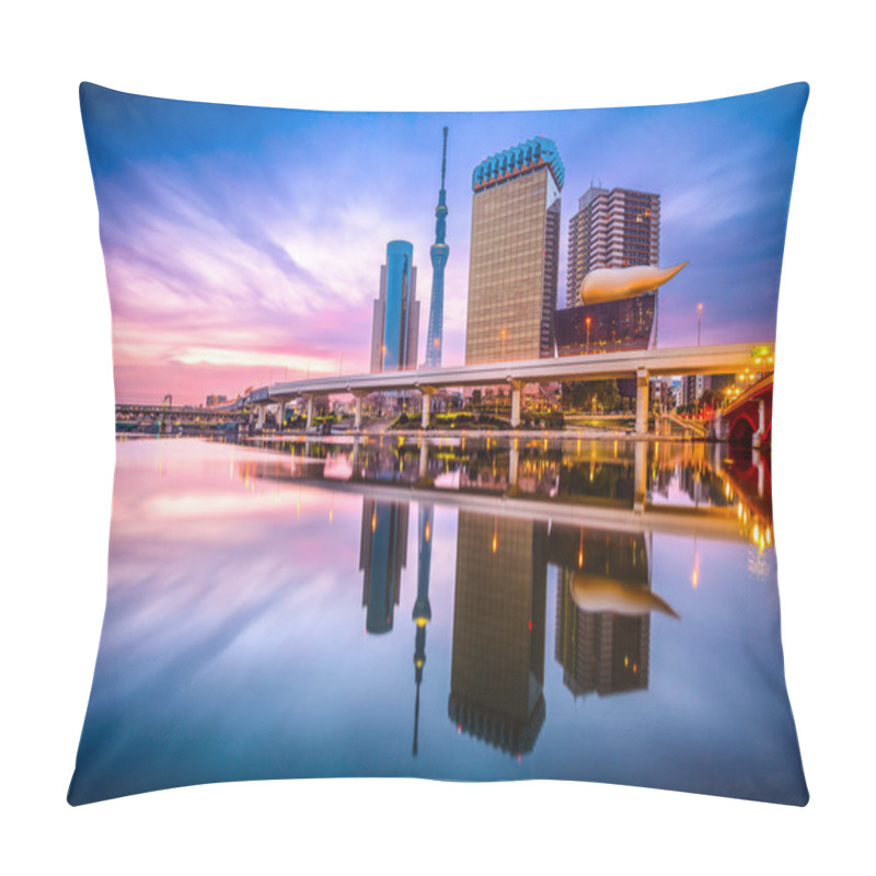 Personality  Tokyo Skyline Sumida River Pillow Covers