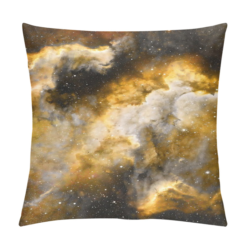 Personality  Nebula, Cosmic Space And Stars, Blue Cosmic Abstract Background. Pillow Covers