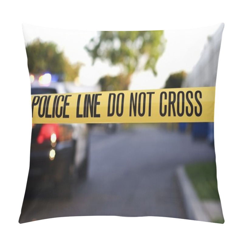 Personality  Crime Scene Pillow Covers