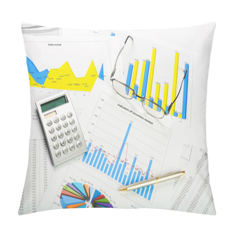 Personality  Charts And Graphs Of Sales Pillow Covers