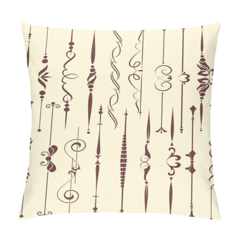 Personality  Set Of Decorative Elements Pillow Covers