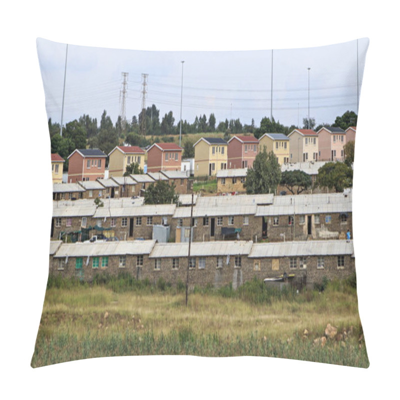 Personality  Township Of Soweto In South Africa Pillow Covers