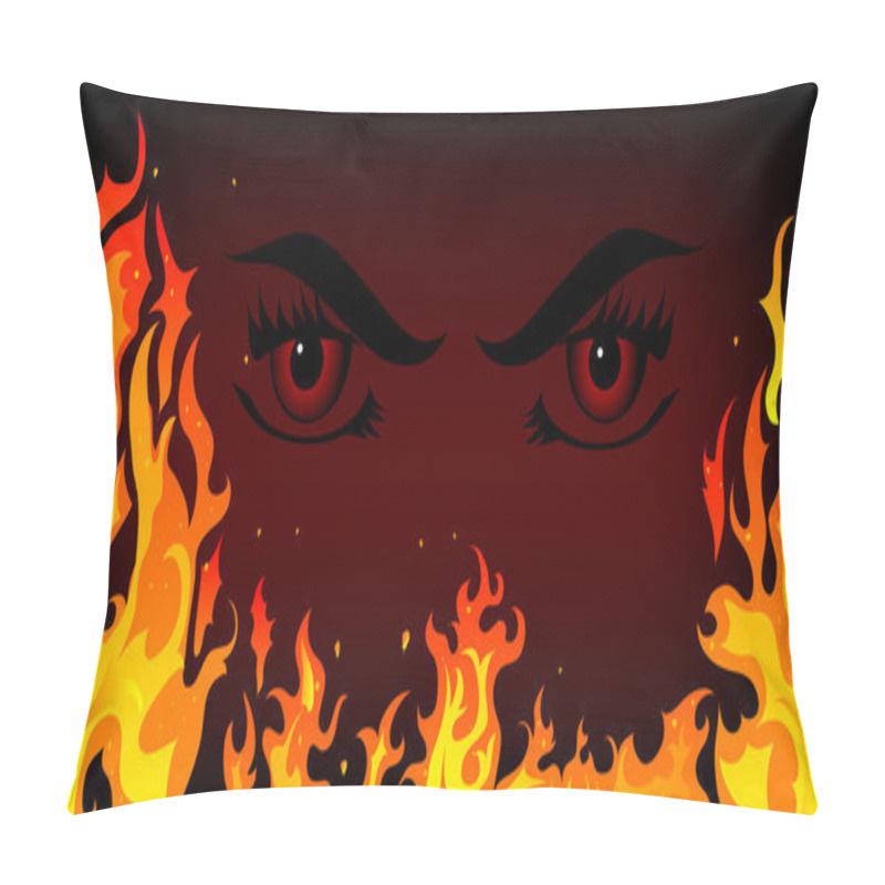 Personality  Fire Background Pillow Covers