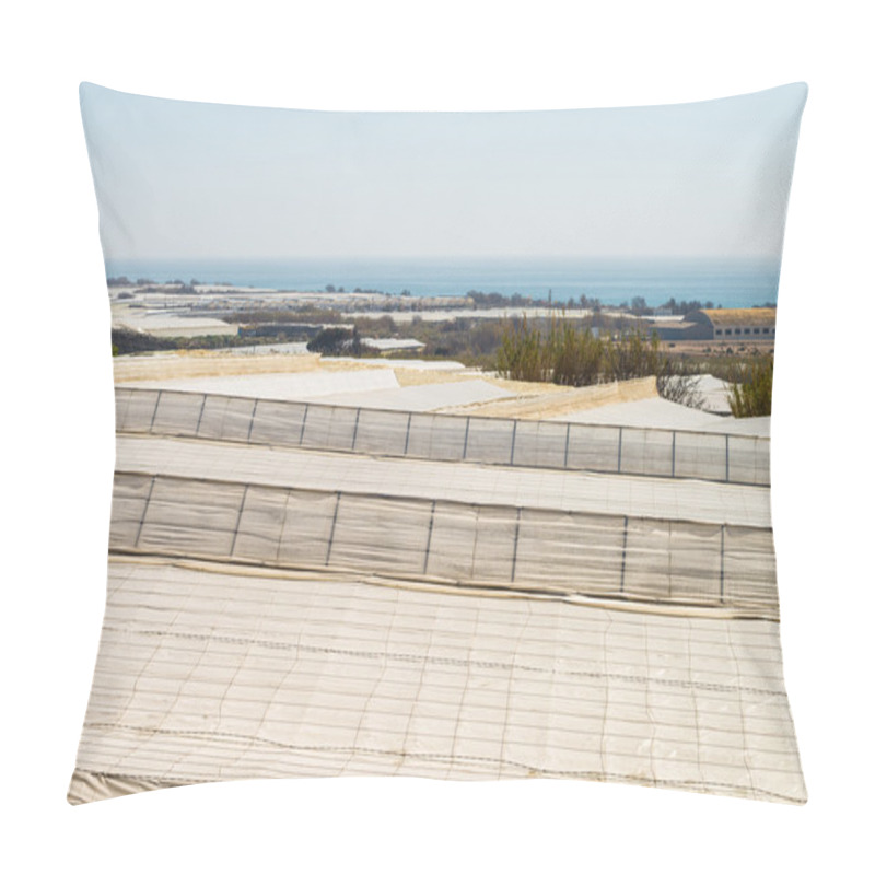 Personality  Agricultural Greenhouse Landscape Pillow Covers