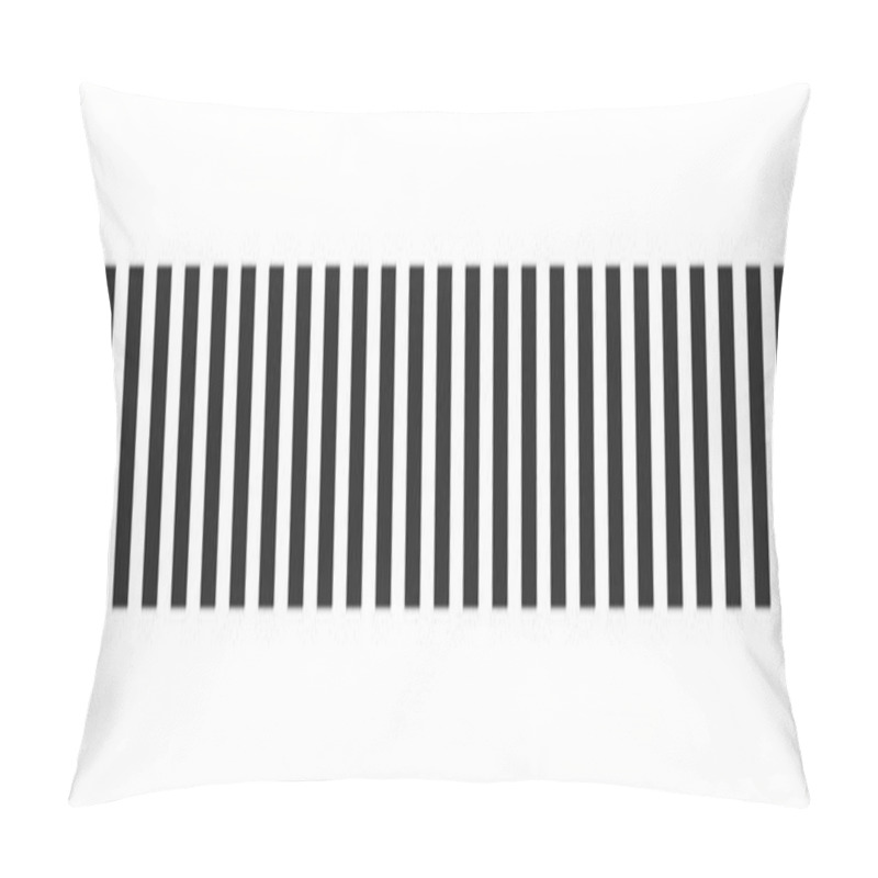 Personality  Slash Line Grid, Decorative Diagonal Divider. Geometric Dashed Barrier, Tape Or Embroidery. Angled Stripes, Tilt Pattern. Vector Illustration Pillow Covers