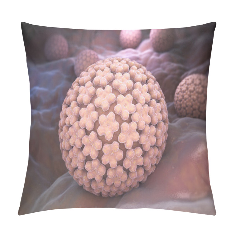 Personality  Papilloma Virus. HPV Pillow Covers