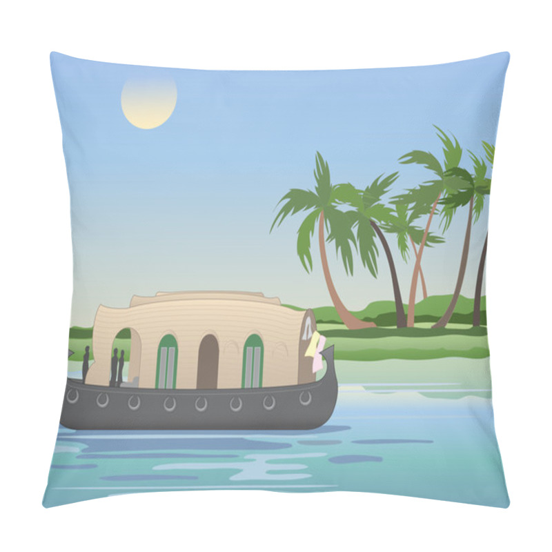 Personality  Kerala Backwaters Pillow Covers