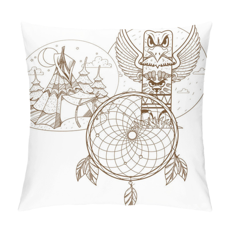 Personality  Objects Of Magic And Traditional Rites. Pillow Covers