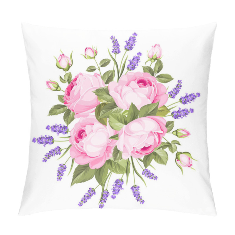 Personality  Spring Flowers Bouquet. Pillow Covers